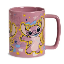 Lilo & Stitch - Angel Tasse mit Plüschüberzug