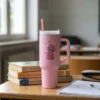 Lilo & Stitch - Angel To Go Becher mit Strohhalm
