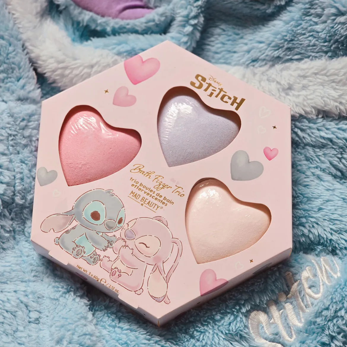 Lilo & Stitch - Angel und Stitch Badefizzer 3er Set