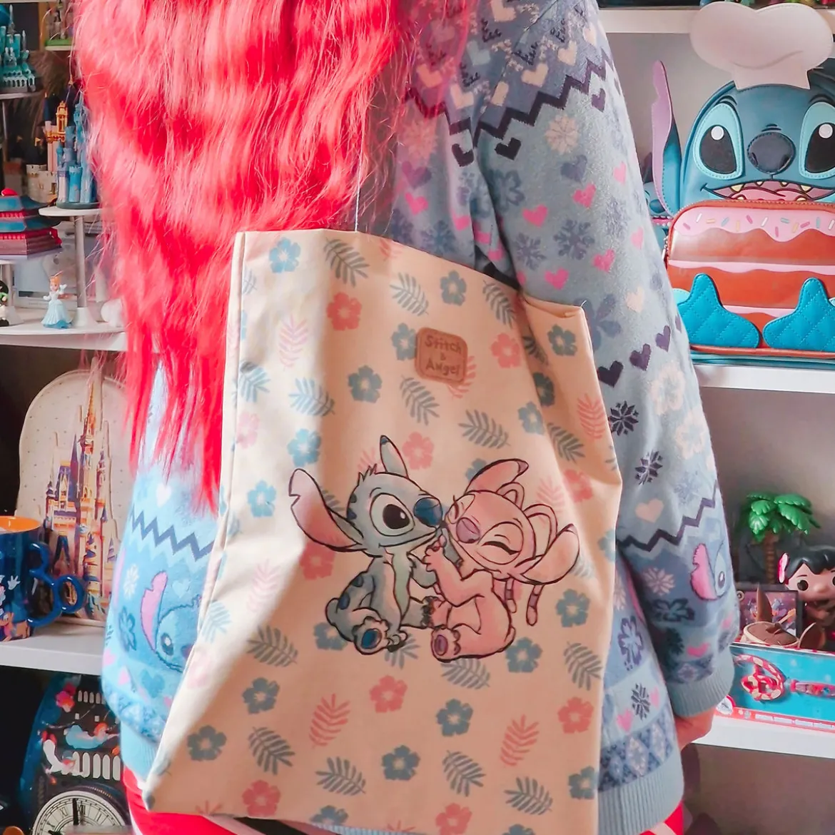 Lilo & Stitch - Angel und Stitch Shopper Tasche