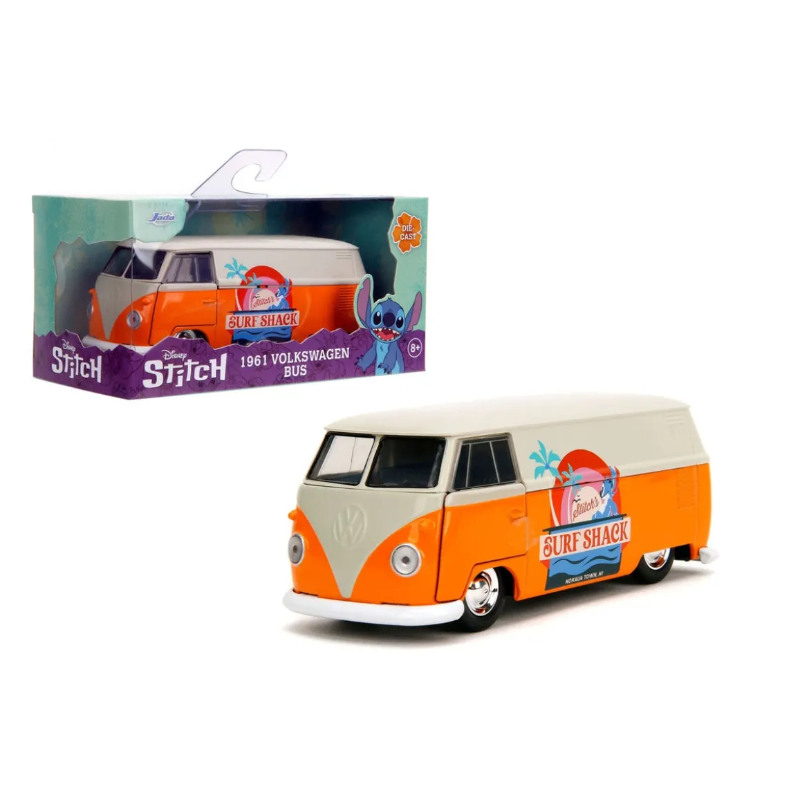 Lilo & Stitch Diecast Modell 1/32 1961 VW Bus Stitch