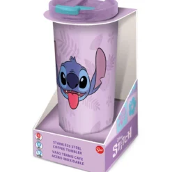Lilo & Stitch Edelstahl-Reisebecher Stitch Palms