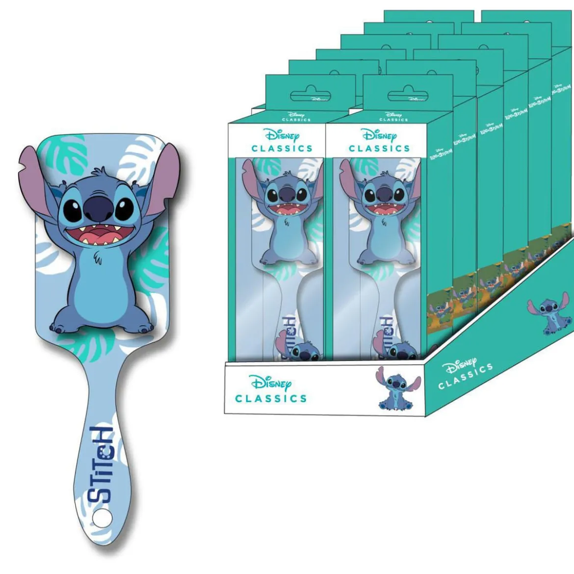 Lilo & Stitch Haarbürste Stitch Happy