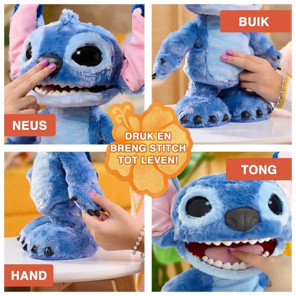 Lilo & Stitch Interaktive Plüschfigur Ultimate Stitch 43 cm
