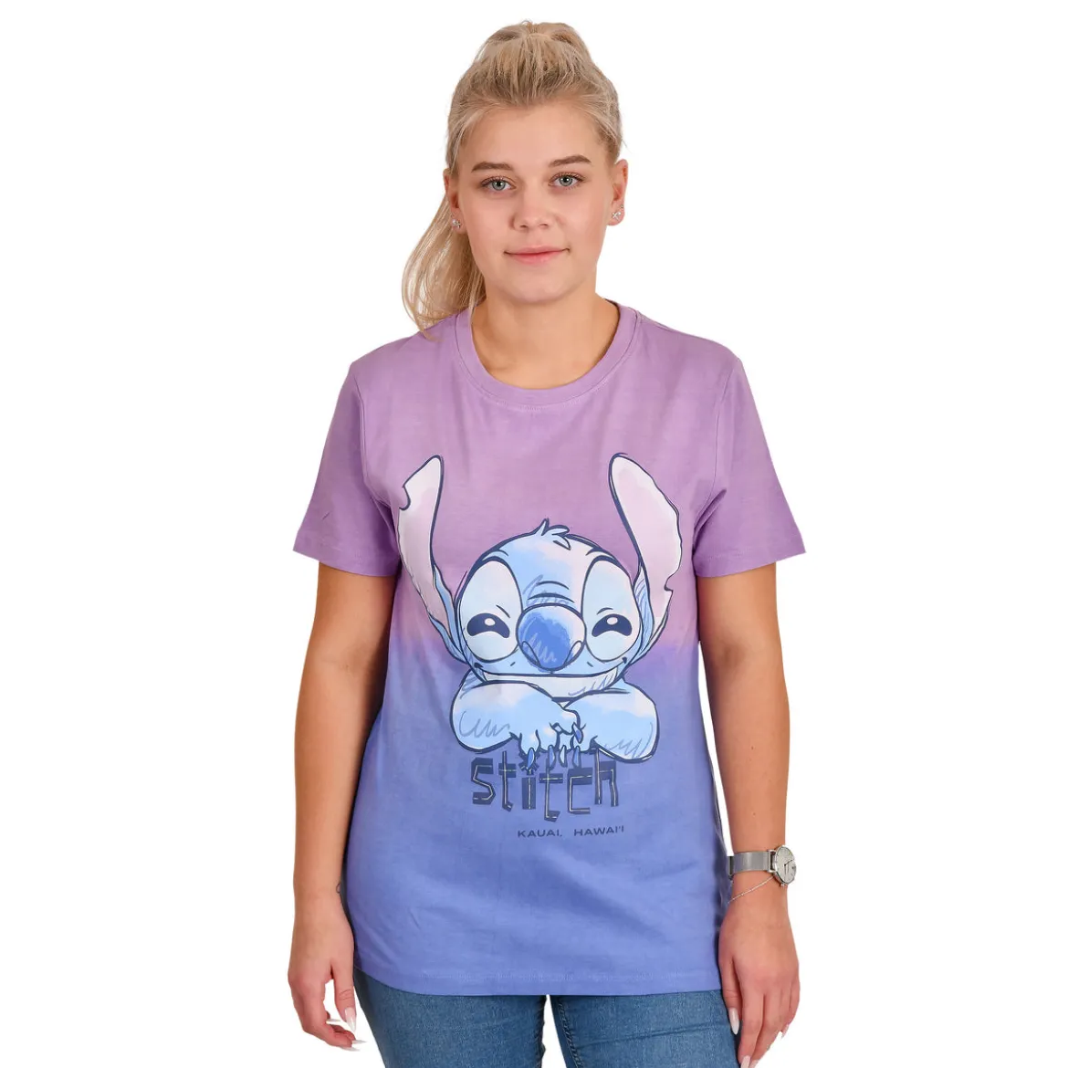 Lilo & Stitch - Kauai Hawaii Boyfriend T-Shirt Damen