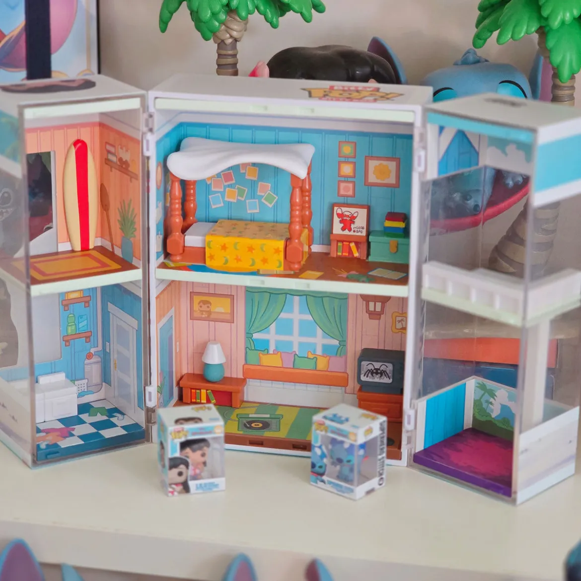 Lilo & Stitch - Lilos Home Funko Bitty Pop Display mit 2 Figuren