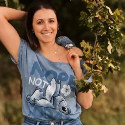 Lilo & Stitch - Not Today T-Shirt blau