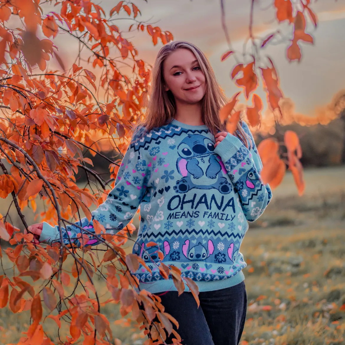 Lilo & Stitch - Ohana Means Family Strickpullover