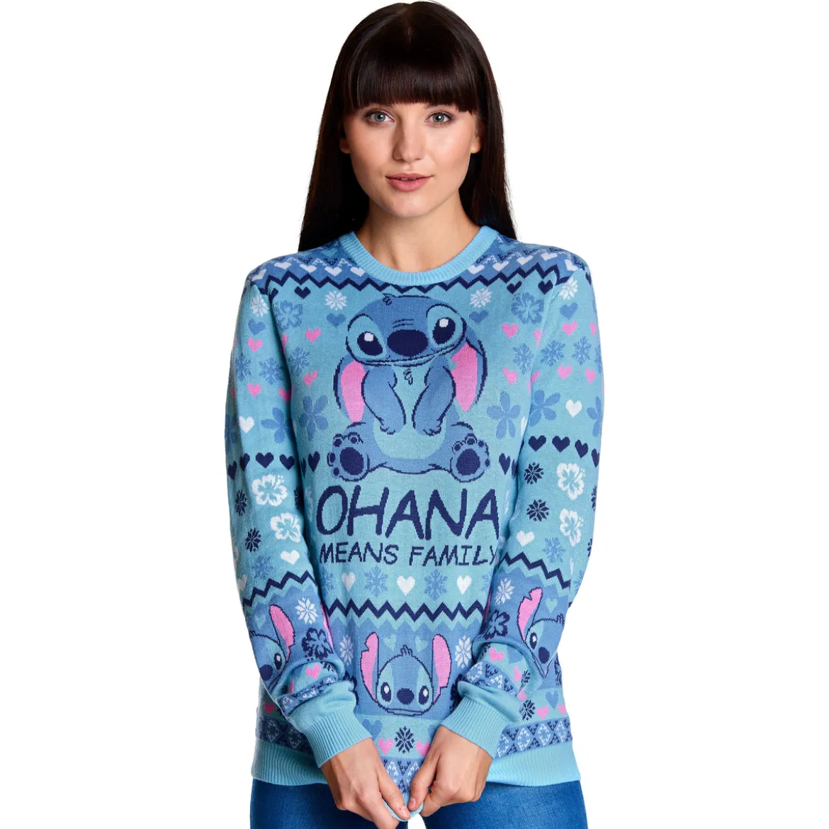 Lilo & Stitch - Ohana Means Family Strickpullover
