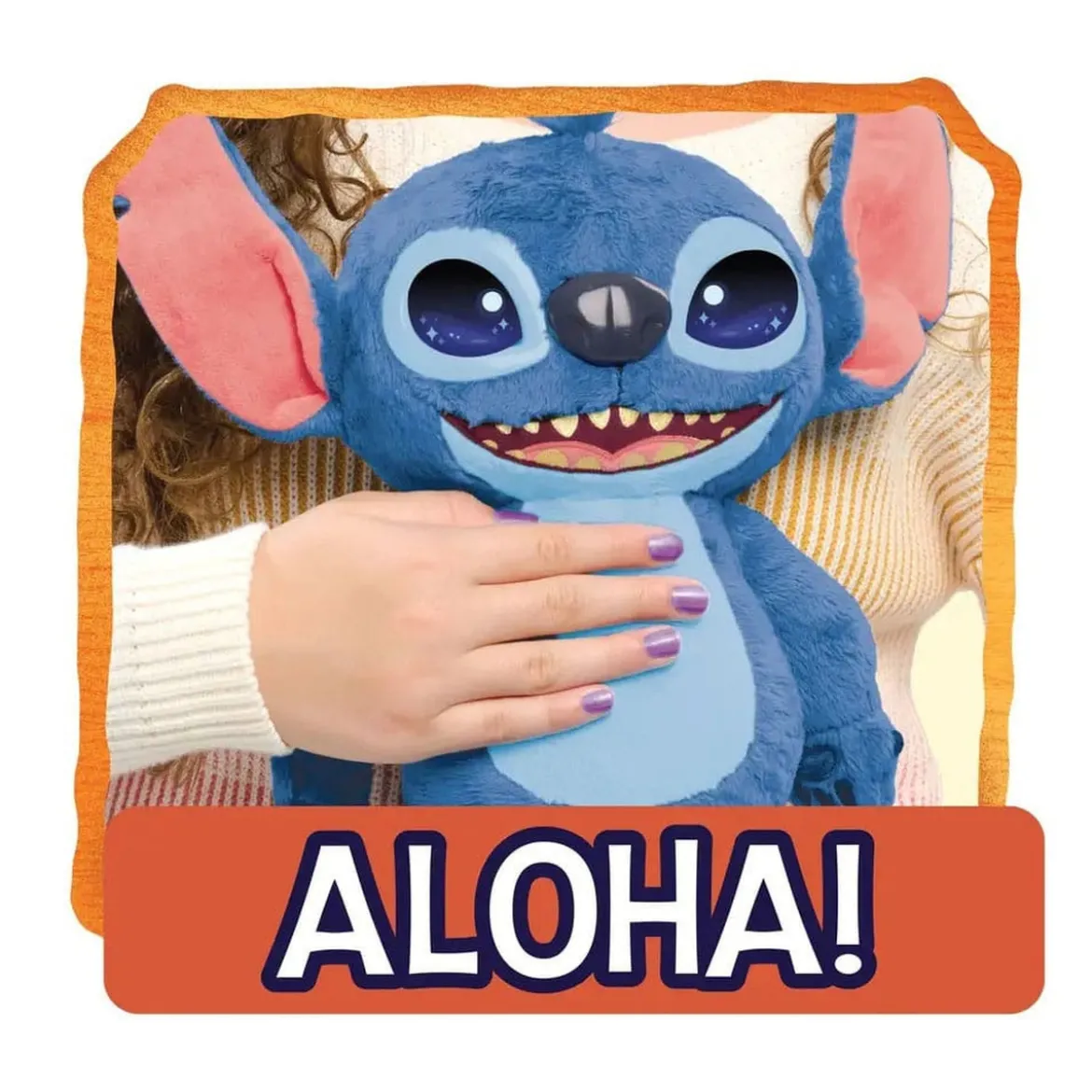 Lilo & Stitch Plüschfigur mit LCD-Spezialeffekte und Sounds The Many Mood Stitch 36 cm