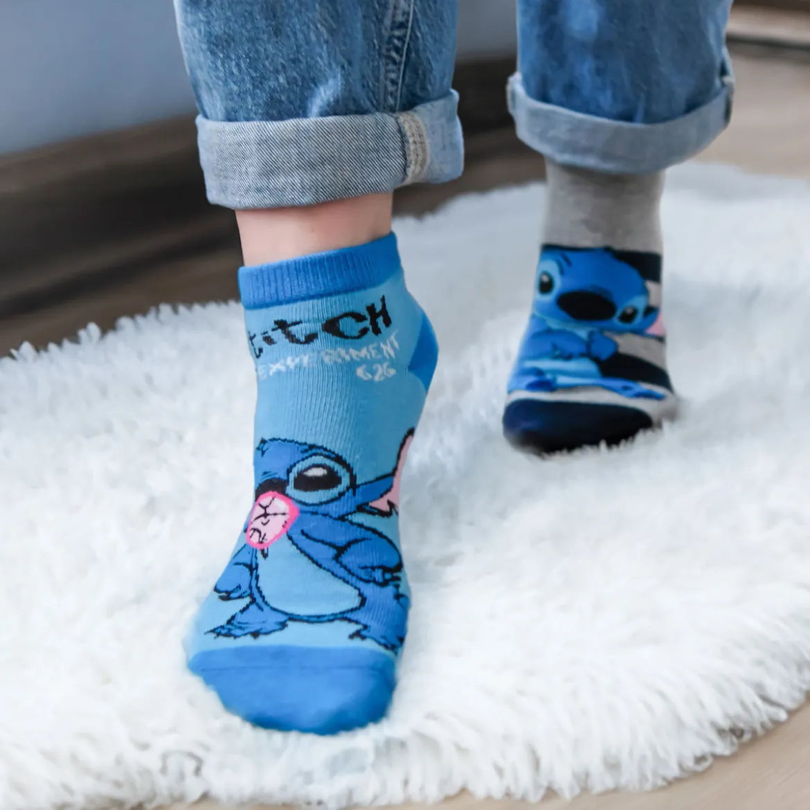 Lilo & Stitch Sneaker Socken 3er Set