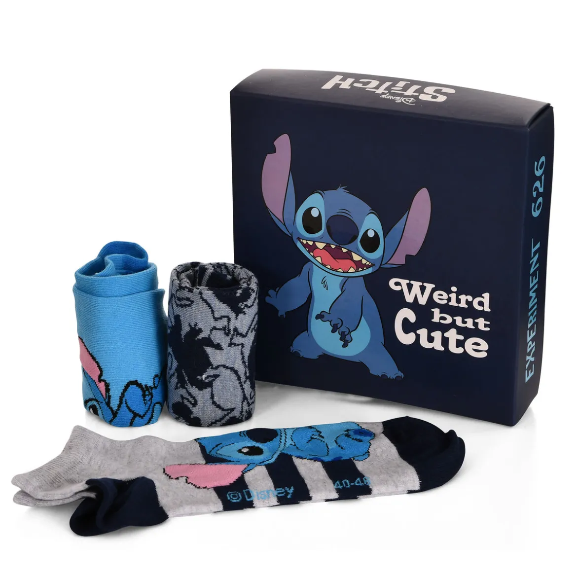 Lilo & Stitch Sneaker Socken 3er Set