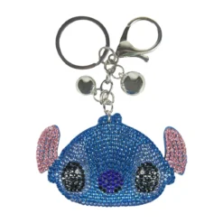 Lilo & Stitch - Stitch Face Glitter Schlüsselanhänger