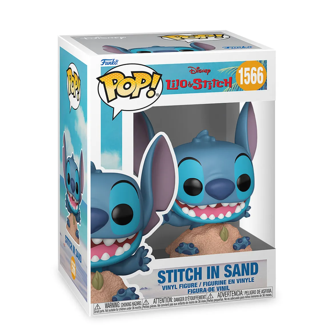 Lilo & Stitch - Stitch im Sand Funko Pop Figur