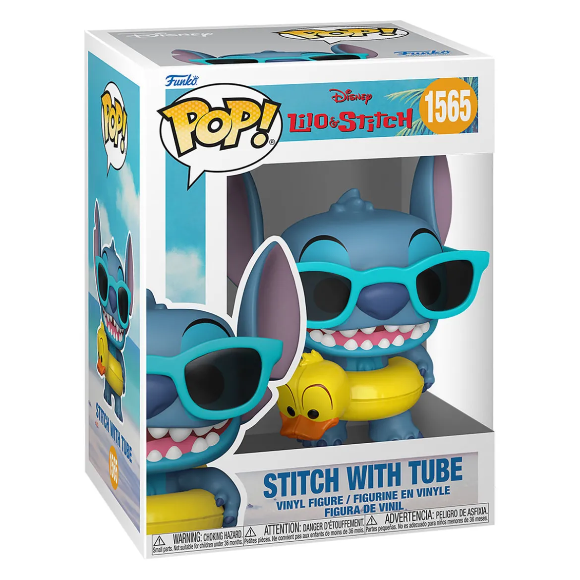 Lilo & Stitch - Stitch mit Schwimmring Funko Pop Figur