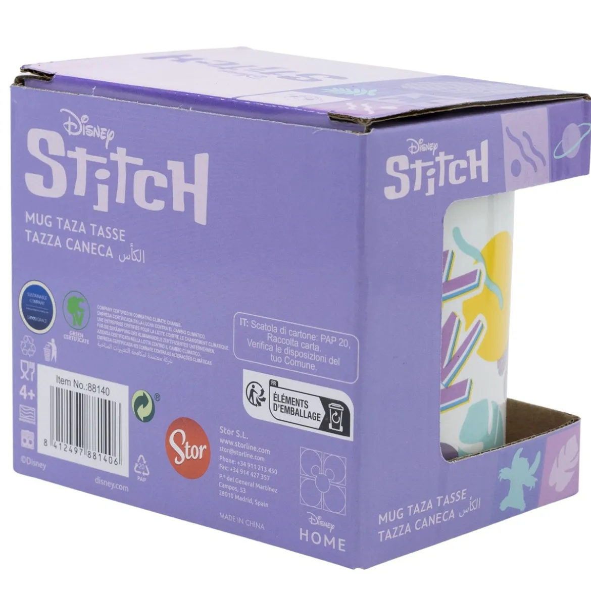 Lilo & Stitch Tasse Hawaian Flower 325 ml