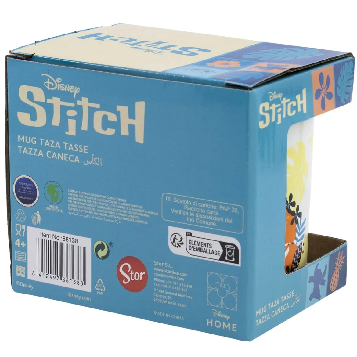 Lilo & Stitch Tasse Pineapple Adaptation 325 ml