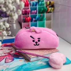 Line Friends - BT21 Cooky Plüsch Federmäppchen