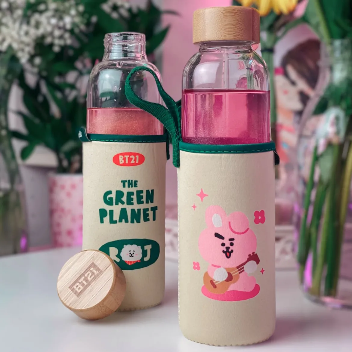 Line Friends - BT21 Cooky Trinkflasche