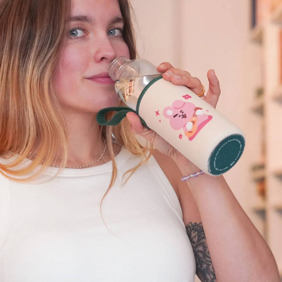 Line Friends - BT21 Cooky Trinkflasche