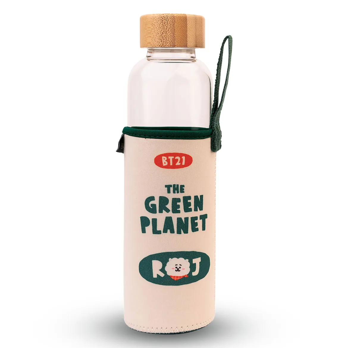 Line Friends - BT21 Green Planet RJ Trinkflasche