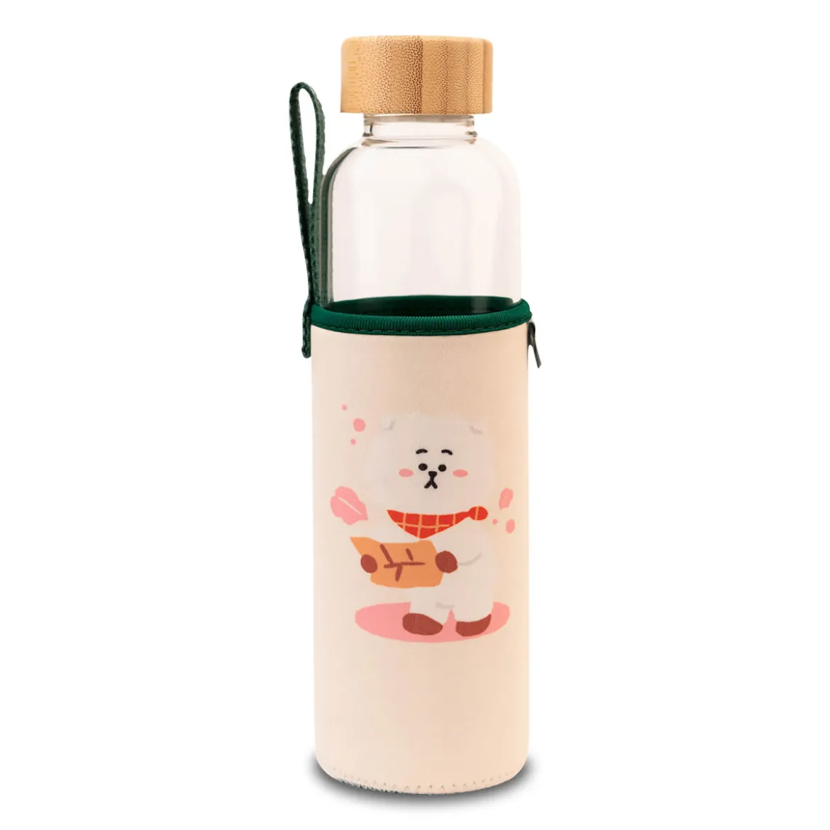 Line Friends - BT21 Green Planet RJ Trinkflasche