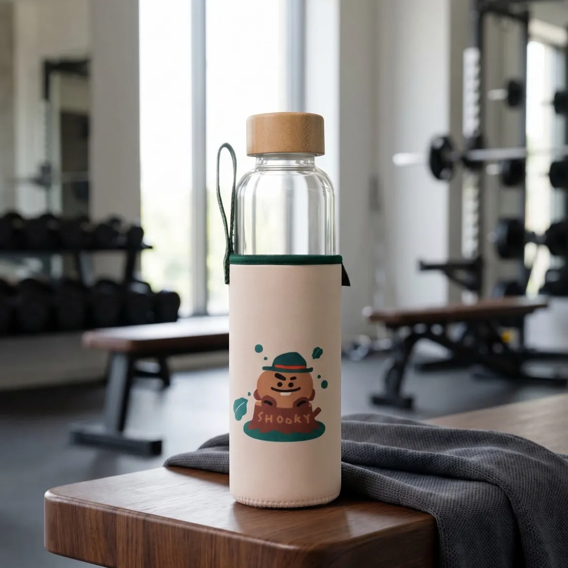 Line Friends - BT21 Shooky Trinkflasche
