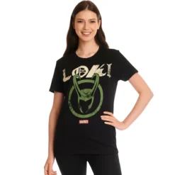 Loki - Logo Badge T-Shirt schwarz