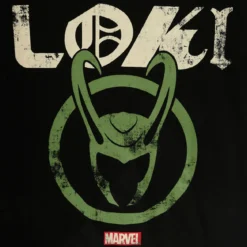 Loki - Logo Badge T-Shirt schwarz