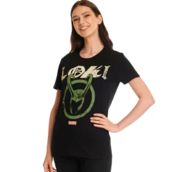 Loki - Logo Badge T-Shirt schwarz