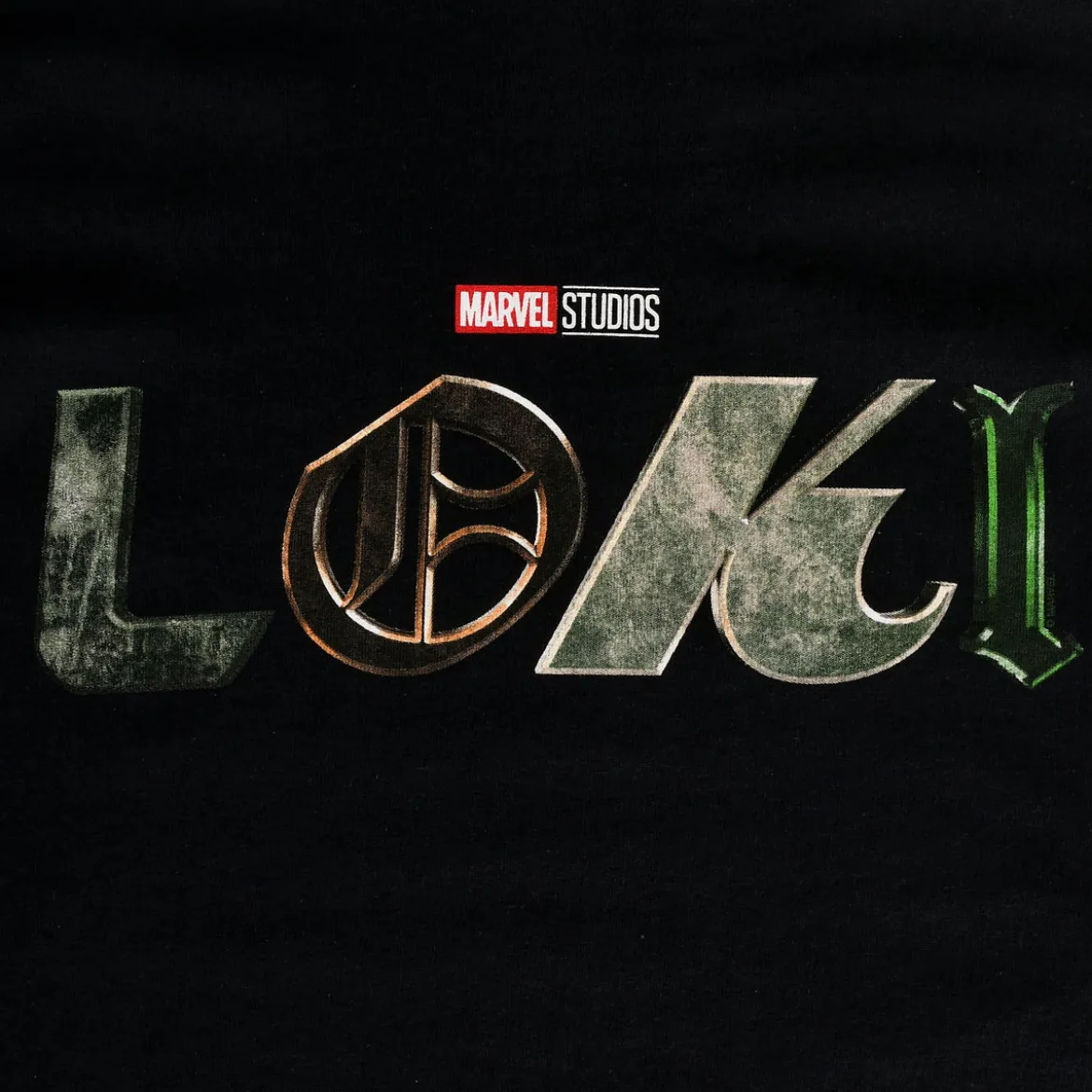 Loki - Logo T-Shirt schwarz