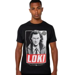 Loki Square T-Shirt schwarz