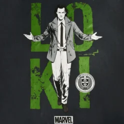 Loki - Suited T-Shirt grau