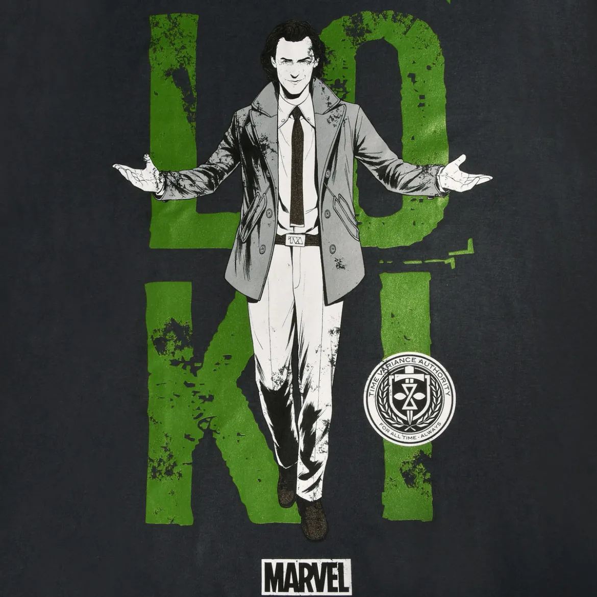 Loki - Suited T-Shirt grau