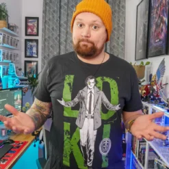 Loki - Suited T-Shirt grau