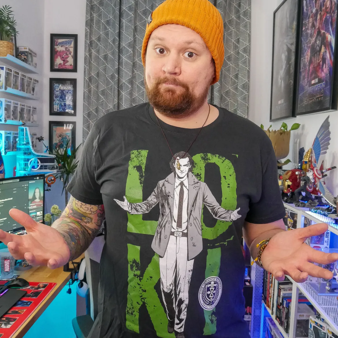 Loki - Suited T-Shirt grau