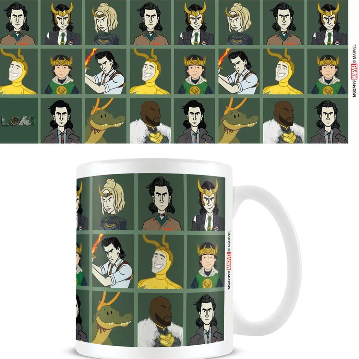 Loki Tasse Comic Character Collection