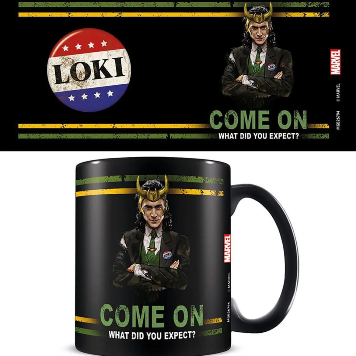 Loki Tasse What did you expect?