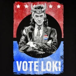 Loki - Vote Loki T-Shirt schwarz
