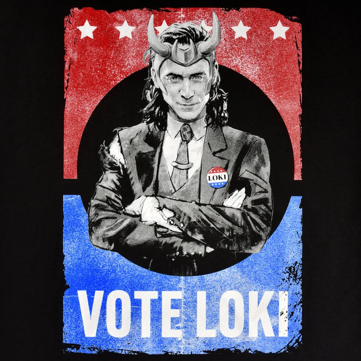 Loki - Vote Loki T-Shirt schwarz