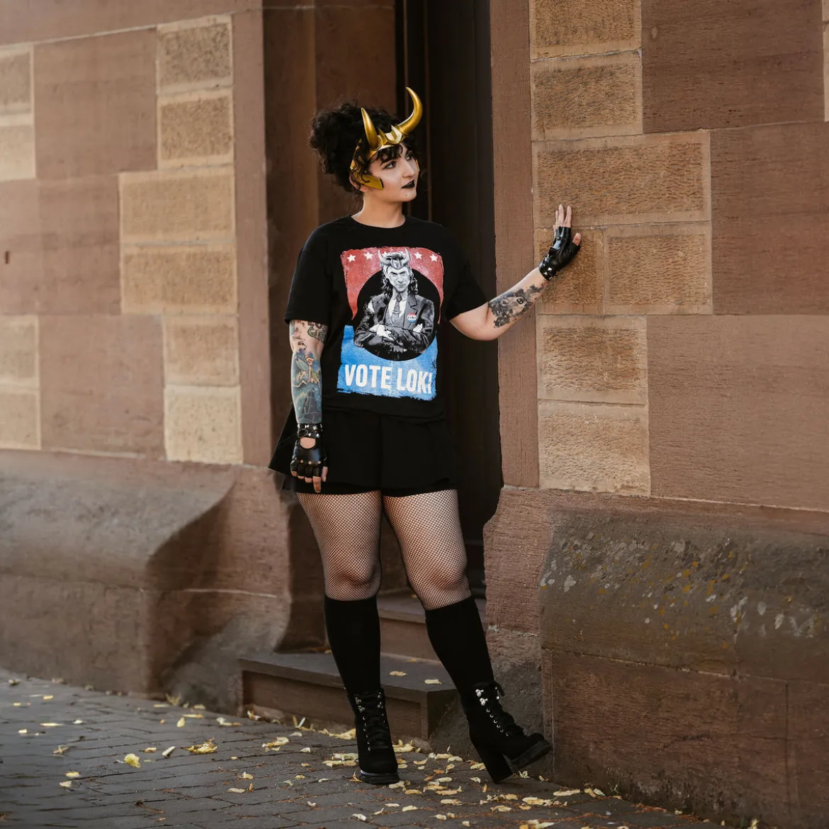 Loki - Vote Loki T-Shirt schwarz