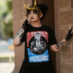 Loki - Vote Loki T-Shirt schwarz