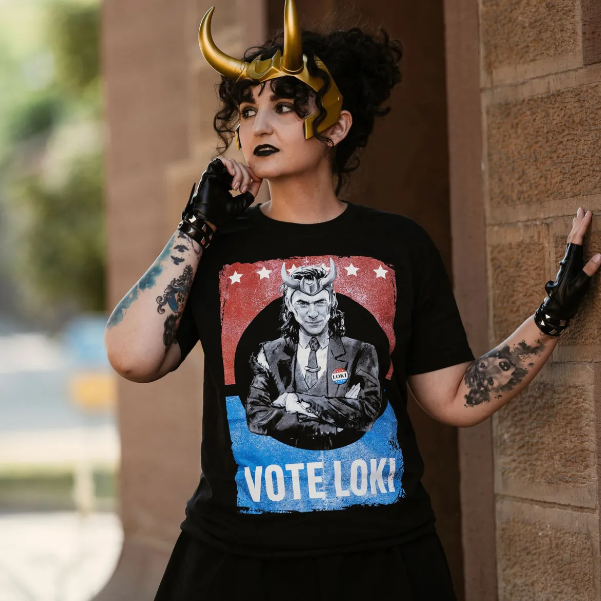 Loki - Vote Loki T-Shirt schwarz