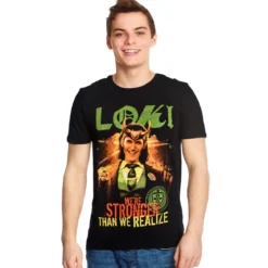 Loki - We're Stronger Than We Realize T-Shirt schwarz