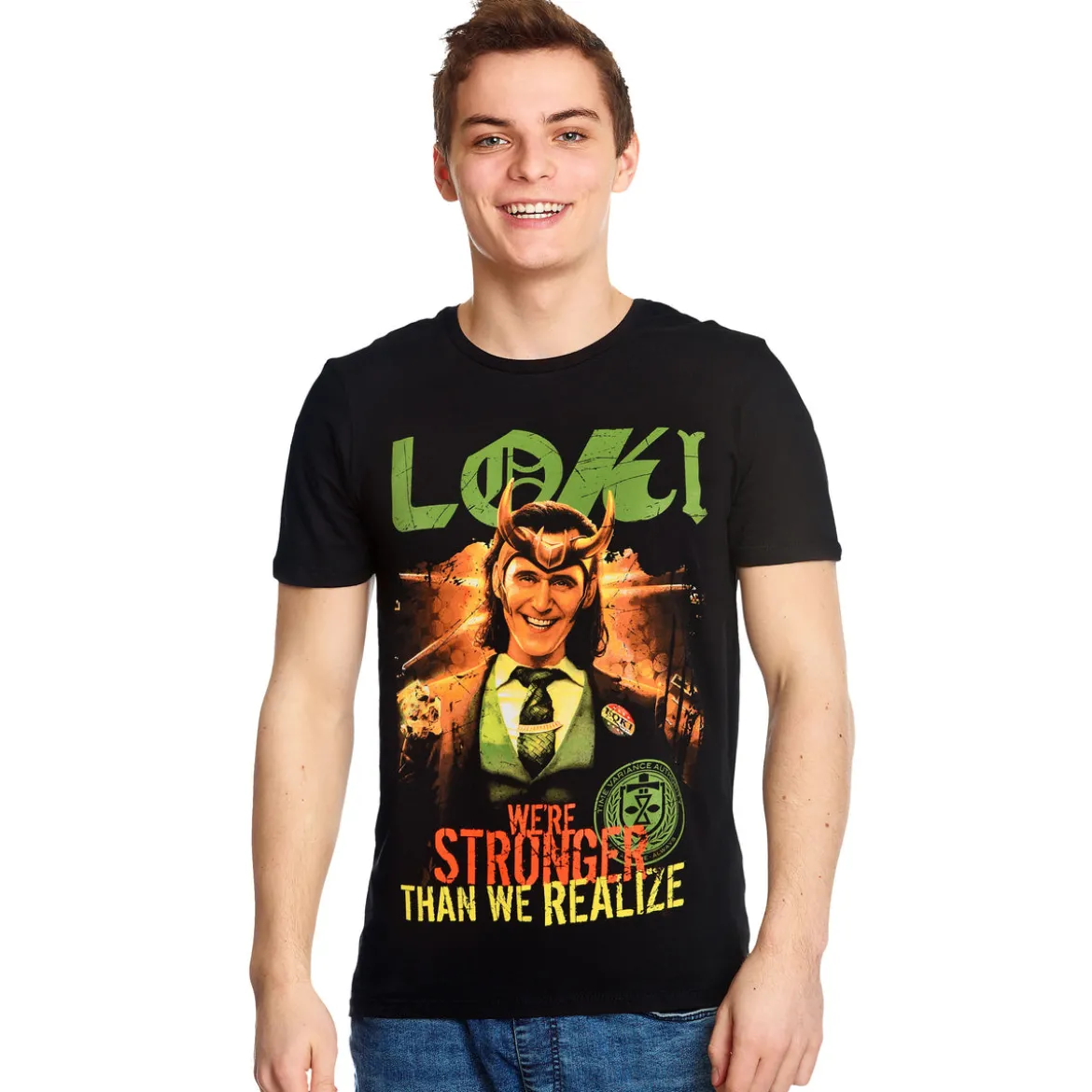 Loki - We're Stronger Than We Realize T-Shirt schwarz