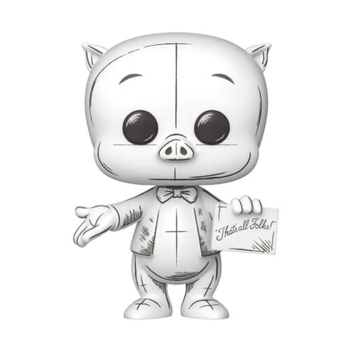 Looney Tunes POP! Animation Vinyl Figur Porky Pig? 9 cm