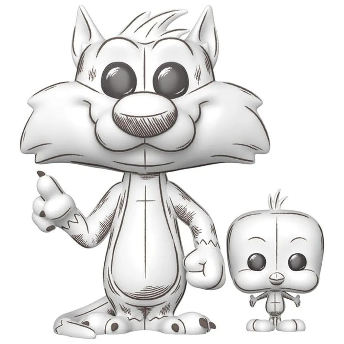 Looney Tunes POP!&Buddy Animation Vinyl Figur