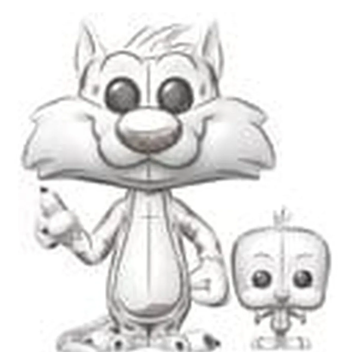 Looney Tunes POP!&Buddy Animation Vinyl Figur