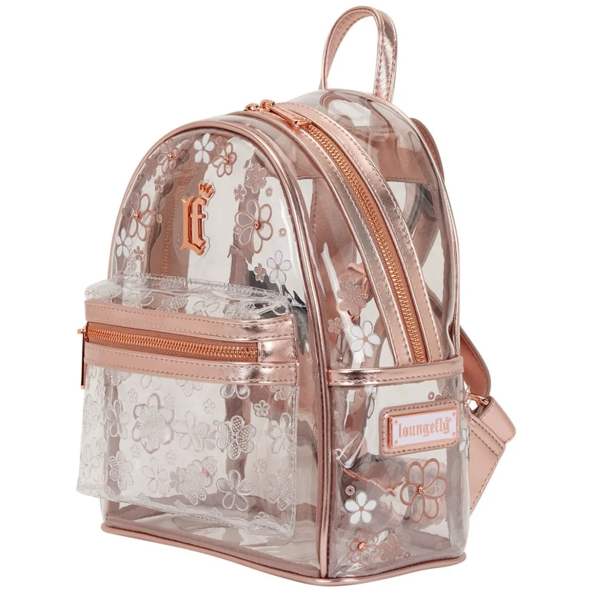 Loungefly Mini-Rucksack Clear Floral