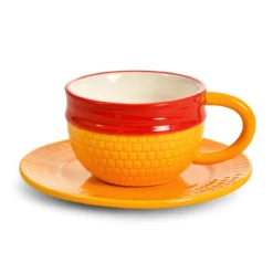 Luffy Strohhut Tasse mit Untertasse - One Piece